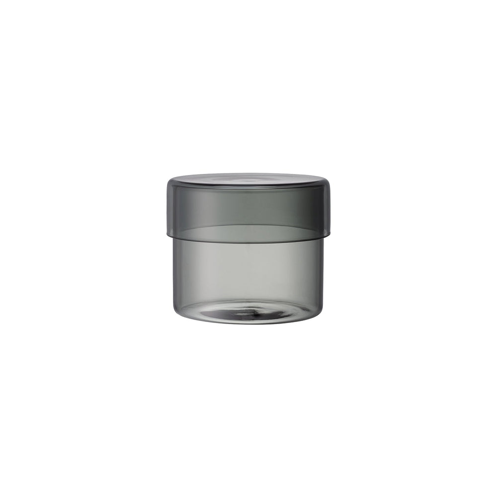  KINTO SCHALE GLASS CASE 100X85MM  SMOKE 