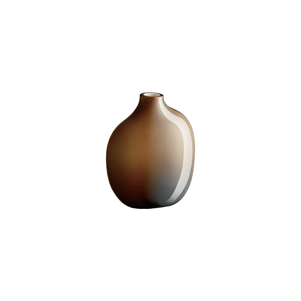  KINTO SACCO VASE GLASS 02  BROWN 4