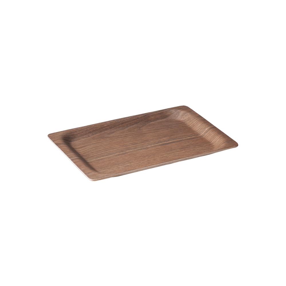  KINTO SCS TRAY 315X195MM / 13X8IN WALNUT  WALNUT 