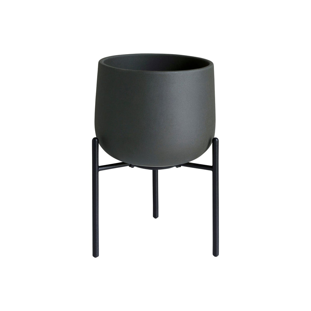  KINTO PLANT POT 211_ 135MM  DARK GRAY 4