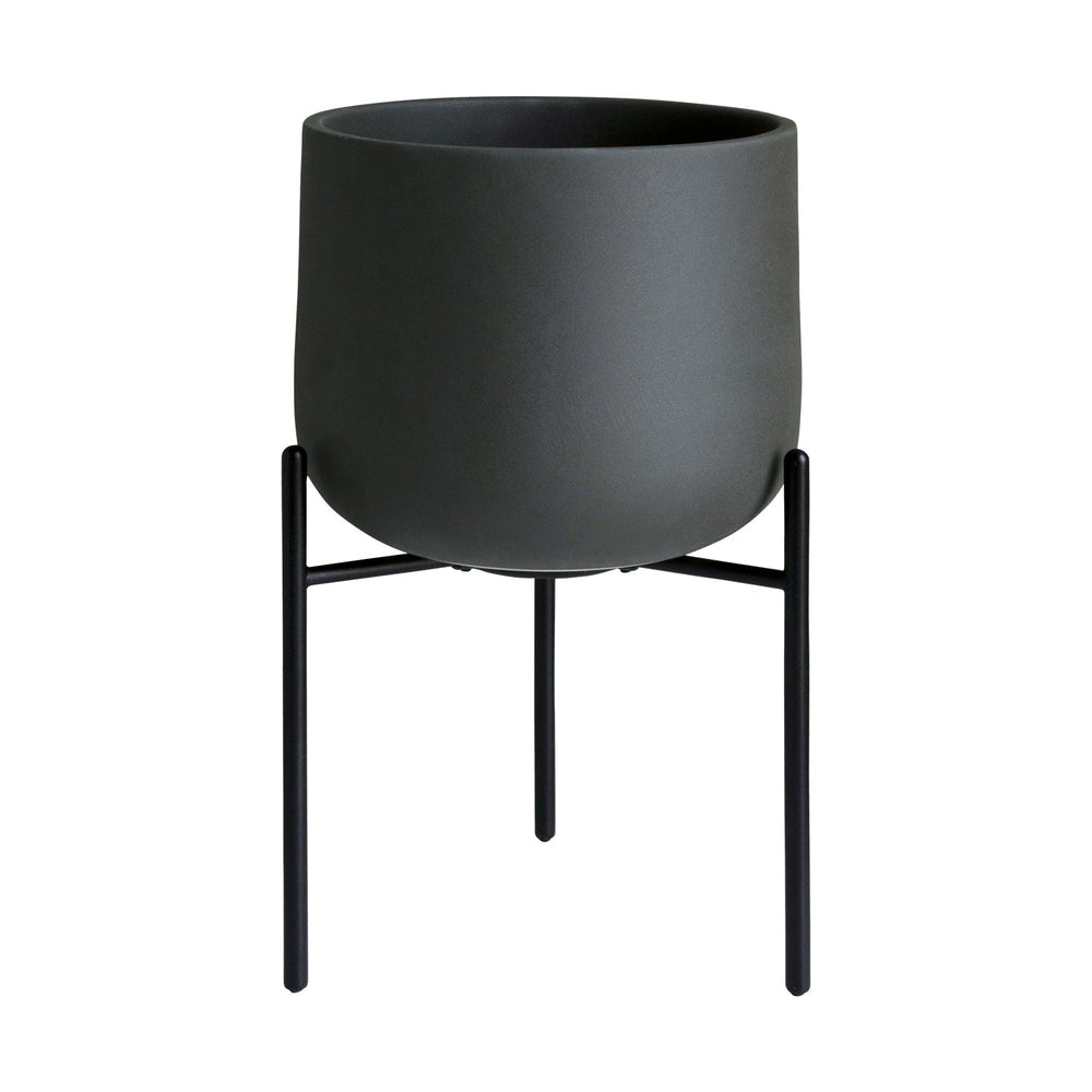 KINTO PLANT POT 211_ 160MM  DARK GRAY 4