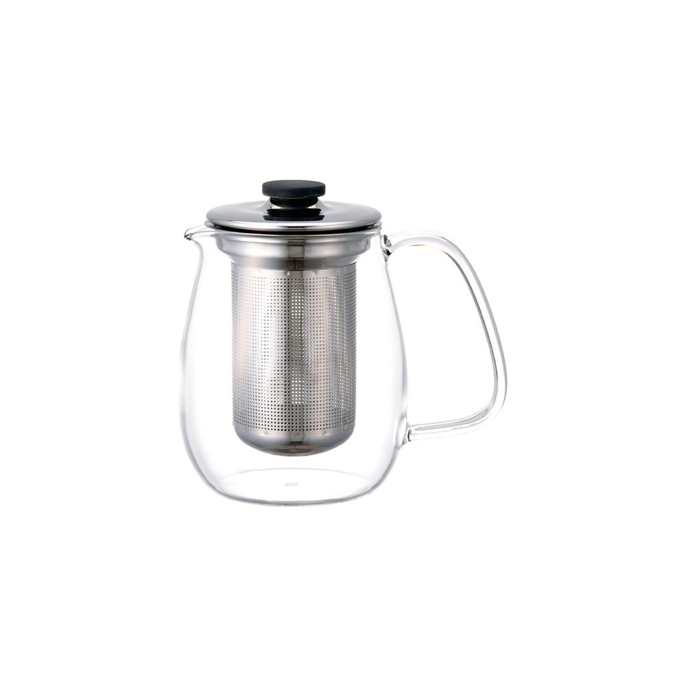  KINTO UNITEA TEAPOT 680ML / 24OZ STAINLESS STEEL  GRAY-NO-COLOR 