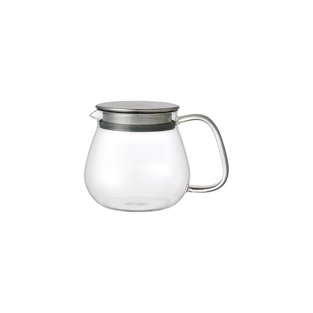  KINTO UNITEA ONE TOUCH TEAPOT 460ML / 14OZ  GRAY-NO-COLOR 