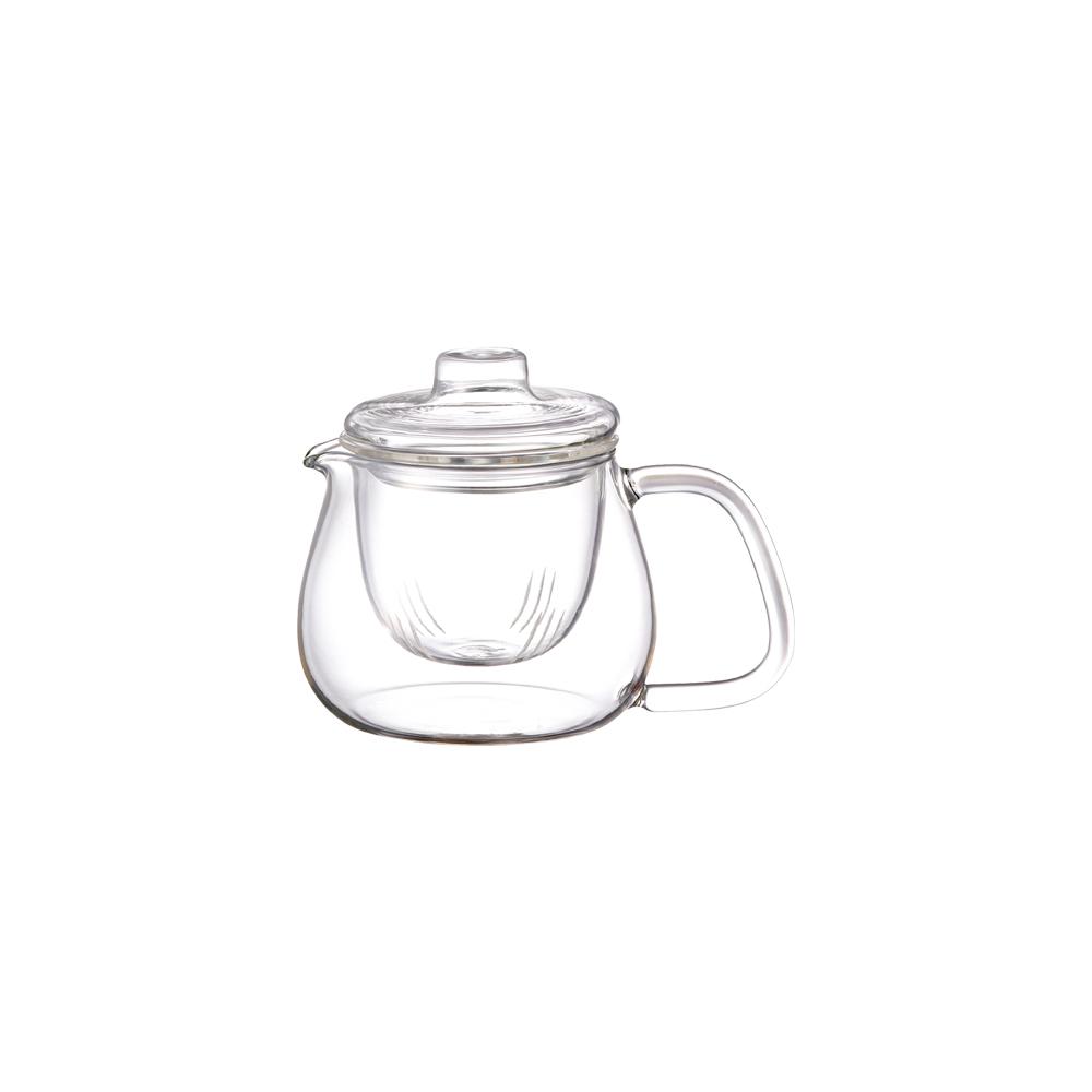  KINTO UNITEA TEAPOT 450ML / 17OZ GLASS  CLEAR 
