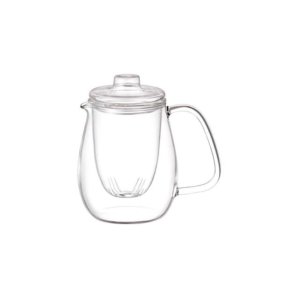  KINTO UNITEA TEAPOT 680ML / 24OZ GLASS  CLEAR 