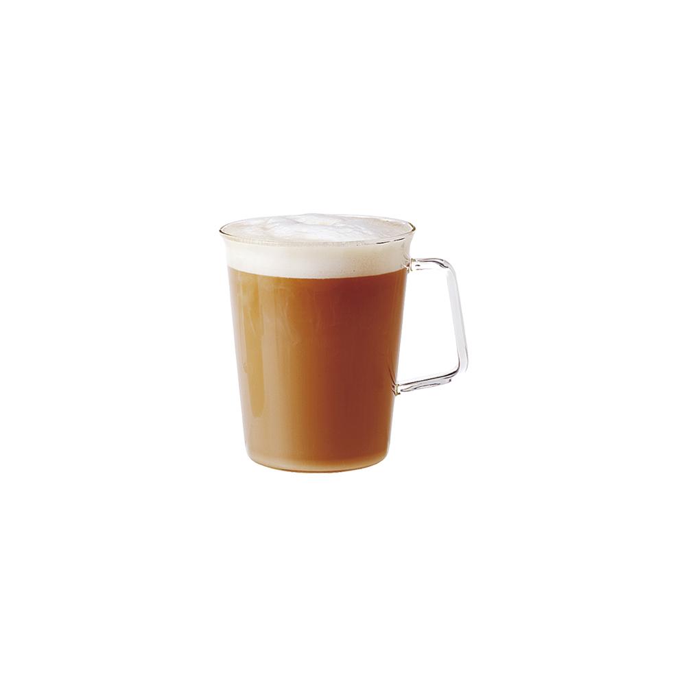  KINTO CAST CAFE LATTE MUG 430ML / 15OZ  CLEAR 